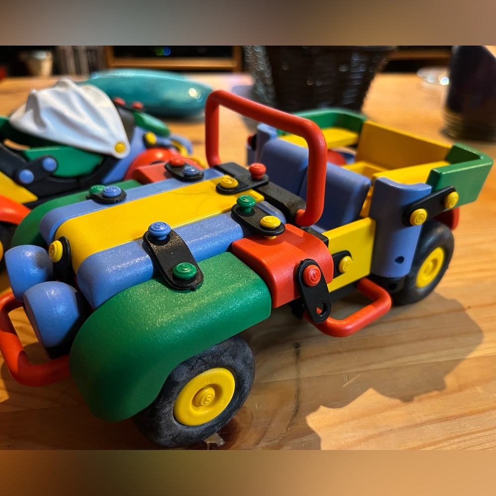 Vintage 1984  S.point Schleich toy cars.